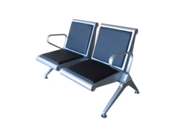 Airport 2 seat bench